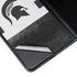 Michigan State University Black and White Stripes Galaxy Z Fold3 5G Skin