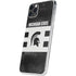 Michigan State University Black and White Stripes iPhone 11 Pro Max Skin