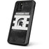Michigan State University Black and White Stripes iPhone 11 Pro Waterproof Case