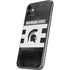Michigan State University Black and White Stripes iPhone 11 Skin