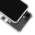 Michigan State University Black and White Stripes iPhone 12 Clear Case