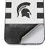 Michigan State University Black and White Stripes iPhone 12 Pro Max Skin