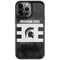 Michigan State University Black and White Stripes iPhone 13 Pro Cargo Case