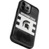 Michigan State University Black and White Stripes iPhone 13 Pro Cargo Case