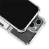 Michigan State University Black and White Stripes iPhone 13 Pro Clear Case