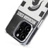 Michigan State University Black and White Stripes iPhone 13 Pro MagSafe Case
