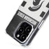 Michigan State University Black and White Stripes iPhone 13 Pro Max MagSafe Case