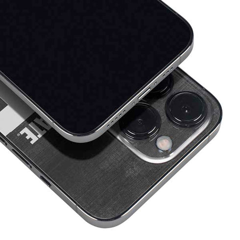 Michigan State University Black and White Stripes iPhone 13 Pro Max Skin