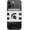 Michigan State University Black and White Stripes iPhone 13 Pro Skin
