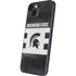 Michigan State University Black and White Stripes iPhone 13 Skin