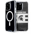Michigan State University Black and White Stripes iPhone 14 Pro MagSafe Case