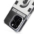 Michigan State University Black and White Stripes iPhone 14 Pro Max MagSafe Case