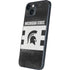 Michigan State University Black and White Stripes iPhone 14 Skin