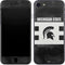 Michigan State University Black and White Stripes iPhone SE (2nd & 3rd Gen) Skin