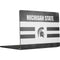 Michigan State University Black and White Stripes MacBook Air 15 in (2023) Skin