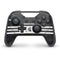 Michigan State University Black and White Stripes Nintendo Switch Pro Controller Skin