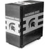 Michigan State University Black and White Stripes NZXT H510 Compact ATX Mid-Tower Case Skin