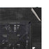 Michigan State University Black and White Stripes NZXT H510 Compact ATX Mid-Tower Case Skin