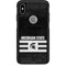 Michigan State University Black and White Stripes Otterbox Commuter iPhone Skin