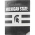 Michigan State University Black and White Stripes PS5 Digital Edition Console Skin