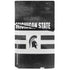 Michigan State University Black and White Stripes PS5 Slim Disk Bundle Skin