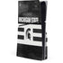 Michigan State University Black and White Stripes PS5 Slim Disk Console Skin