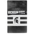 Michigan State University Black and White Stripes PS5 Slim Disk Console Skin