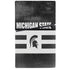 Michigan State University Black and White Stripes PS5 Slim Digital Edition Bundle Skin