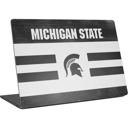 Michigan State University Black and White Stripes Surface Laptop 4 15in Skin