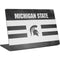 Michigan State University Black and White Stripes Surface Laptop 4 15in Skin