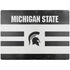 Michigan State University Black and White Stripes Surface Laptop 4 15in Skin