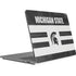 Michigan State University Black and White Stripes Surface Laptop Studio Skin