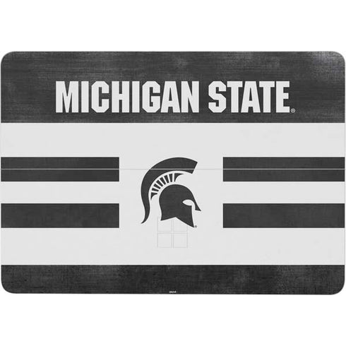 Michigan State University Black and White Stripes Surface Laptop Studio Skin