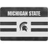 Michigan State University Black and White Stripes Surface Laptop Studio Skin