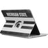 Michigan State University Black and White Stripes Surface Laptop Studio Skin
