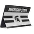 Michigan State University Black and White Stripes Surface Pro 7 Skin