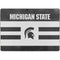Michigan State University Black and White Stripes Surface Pro 8 Skin