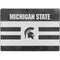Michigan State University Black and White Stripes Surface Pro 9 Skin