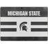Michigan State University Black and White Stripes Surface Pro 9 Skin