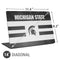 Michigan State University Black and White Stripes Universal Laptop 14in (11.4 x 8.2in) Skin
