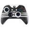 Michigan State University Black and White Stripes Xbox Series S Controller Skin
