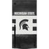 Michigan State University Black and White Stripes Xbox Series X Console Skin