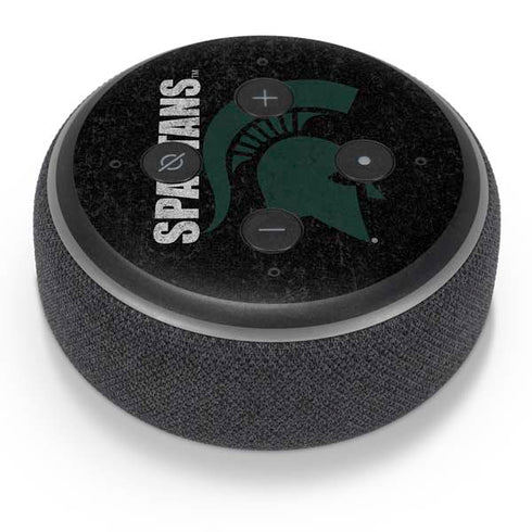 Michigan State University Bold Spartans Logo Amazon Echo Dot Skin