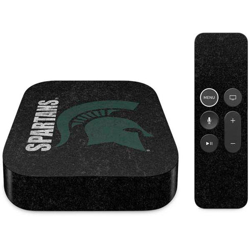 Michigan State University Bold Spartans Logo Apple TV Skin