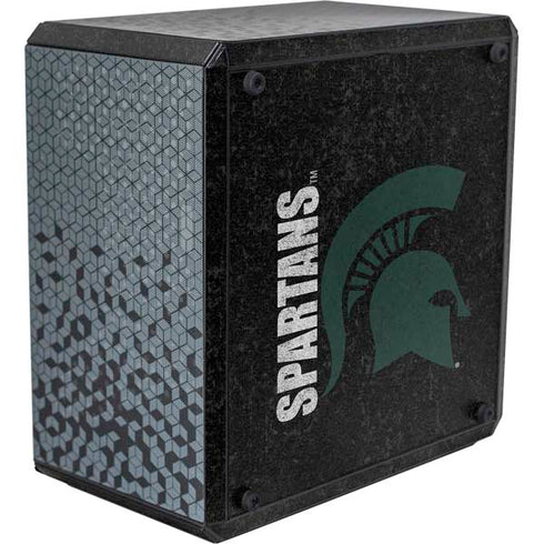 Michigan State University Bold Spartans Logo Cooler Master MasterBox Q300L Mini Tower Skin