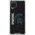 Michigan State University Bold Spartans Logo Galaxy A12 Clear Case