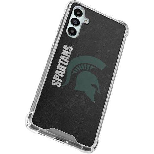 Michigan State University Bold Spartans Logo Galaxy A15 5G Clear Case