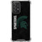 Michigan State University Bold Spartans Logo Galaxy A52 5G Clear Case
