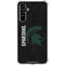 Michigan State University Bold Spartans Logo Galaxy A54 5G Clear Case