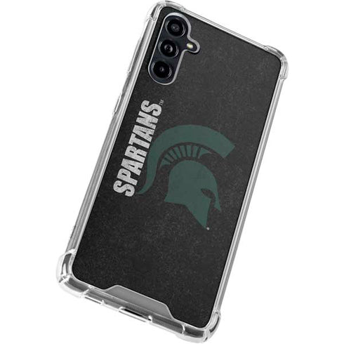 Michigan State University Bold Spartans Logo Galaxy A54 5G Clear Case